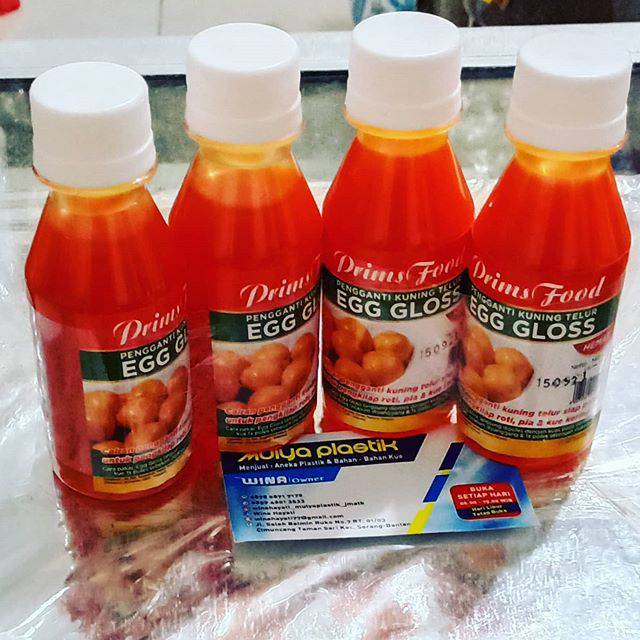 

Mulya Plastik egg gloss primasfood 140gr
