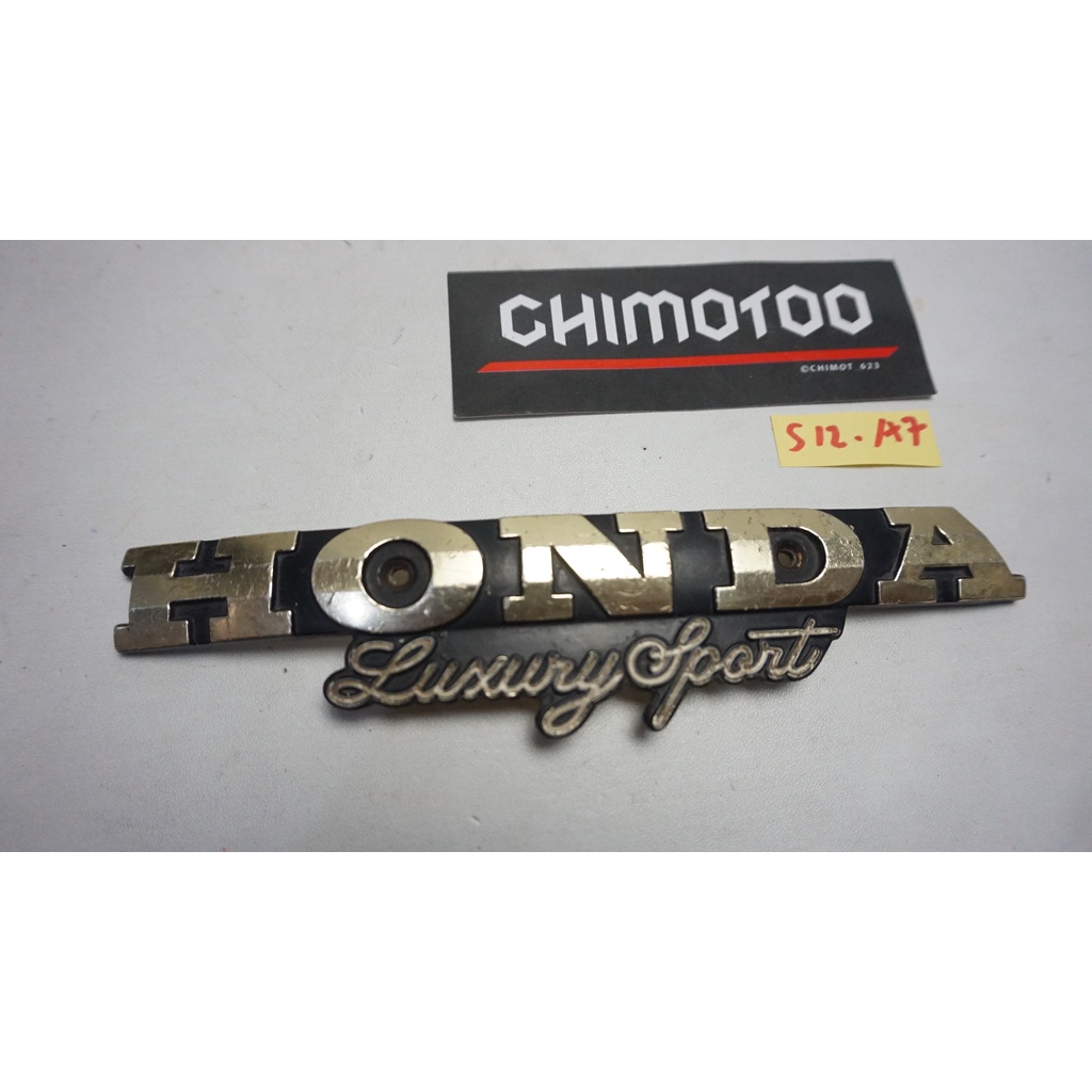 Emblem Tangki Honda Glpro Gl Pro Neotech Original