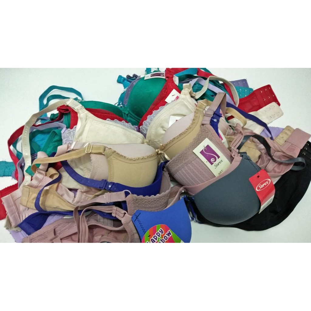 BRA BH BERKAWAT DAN TANPA KAWAT OBRAL CUCI GUDANG SOREX