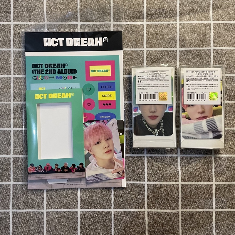 NCT DREAM - GLITCH MODE JENO JAEMIN ACRYLIC JENO MINI PHOTOFRAME