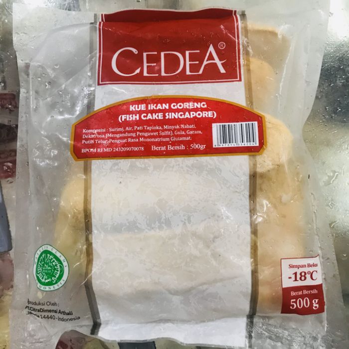 

Cedea fish cake singapore 500 gr