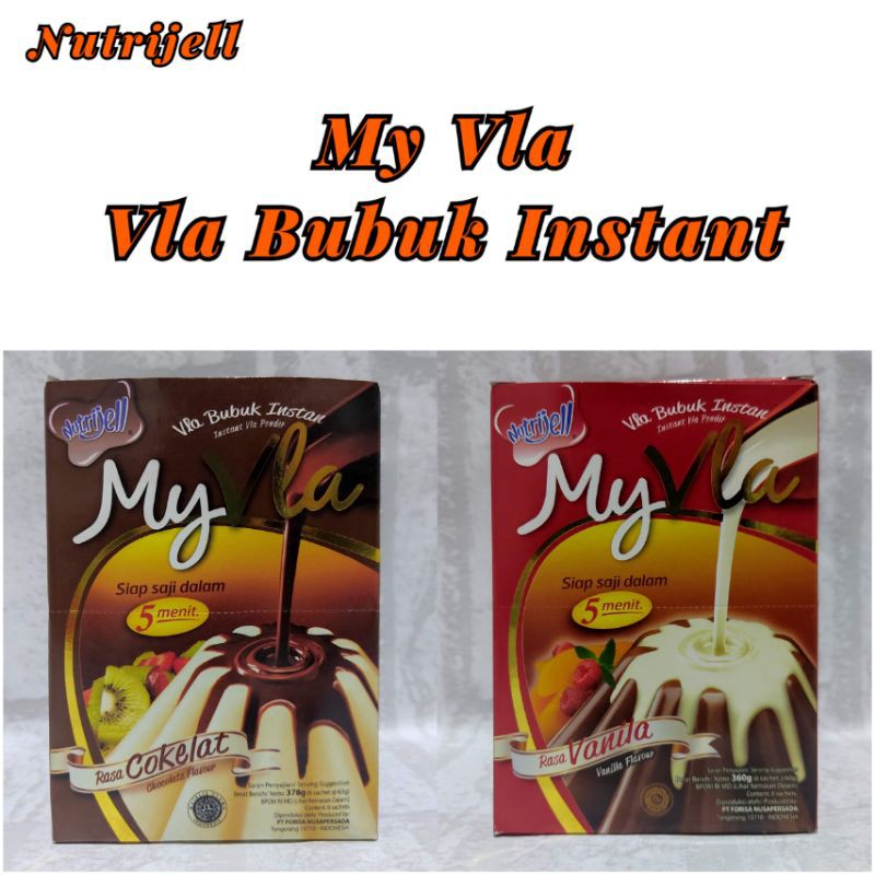 

MY VLA NUTRIJELL VLA BUBUK INSTANT 378gr Isi 6 Sachet @63gr