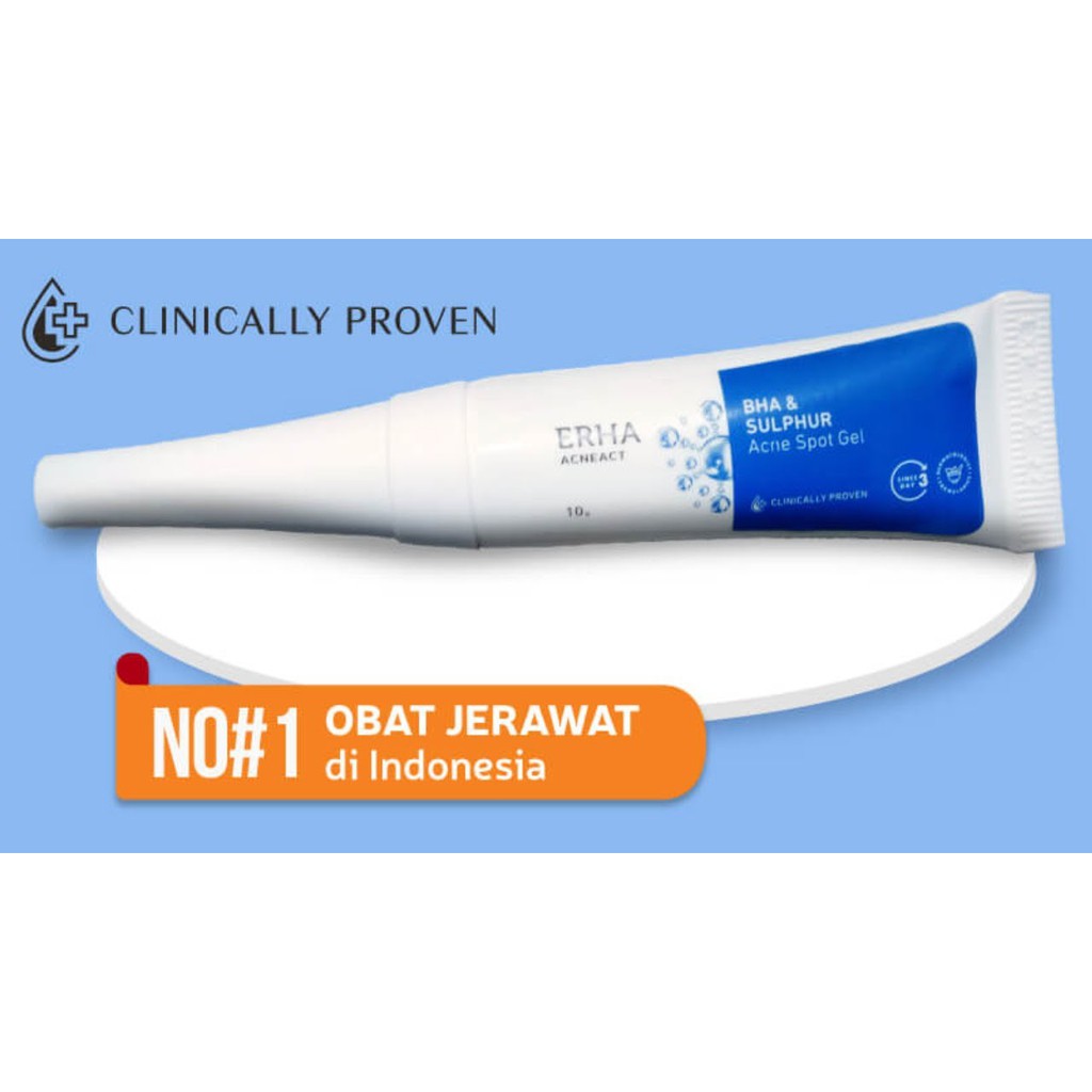 ERHA ACNE SPOT GEL ORIGINAL PENGHILANG JERAWAT PALING AMPUH