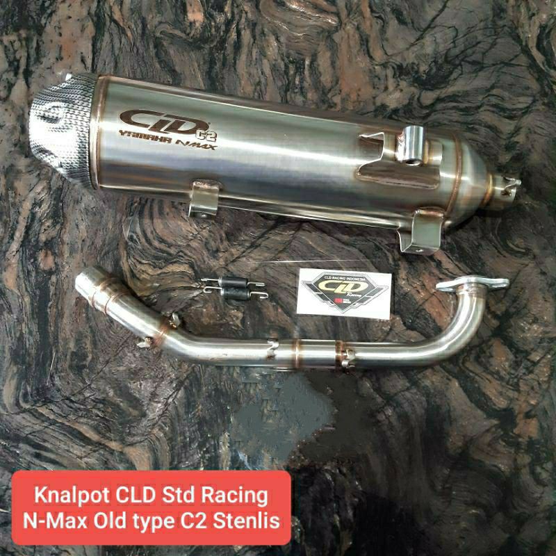 Knalpot standar racing CLD C2 Nmax old