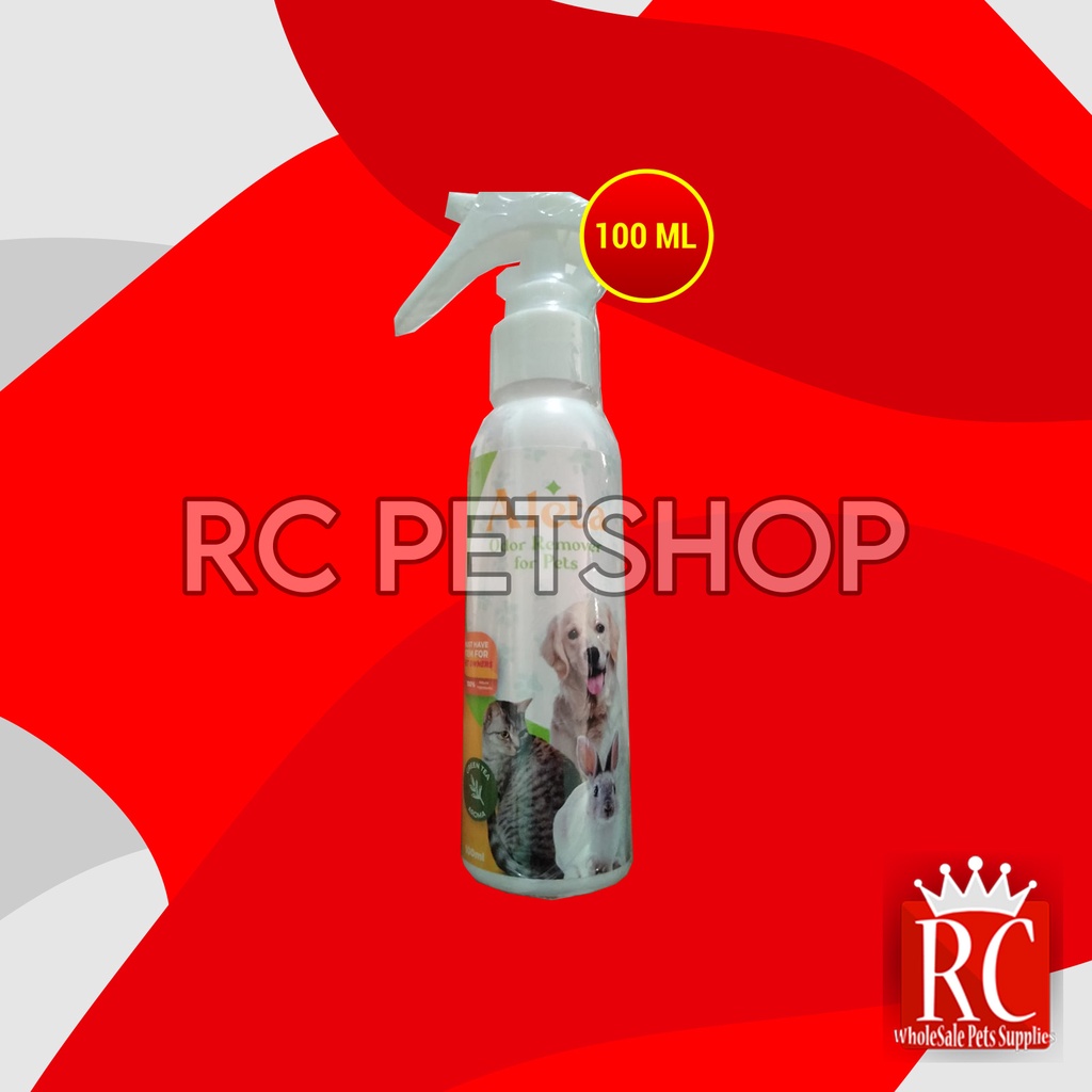 Aleta Pet Odor Remove Penghilang Bau Pipis Kandang Kucing Anjing 100ML