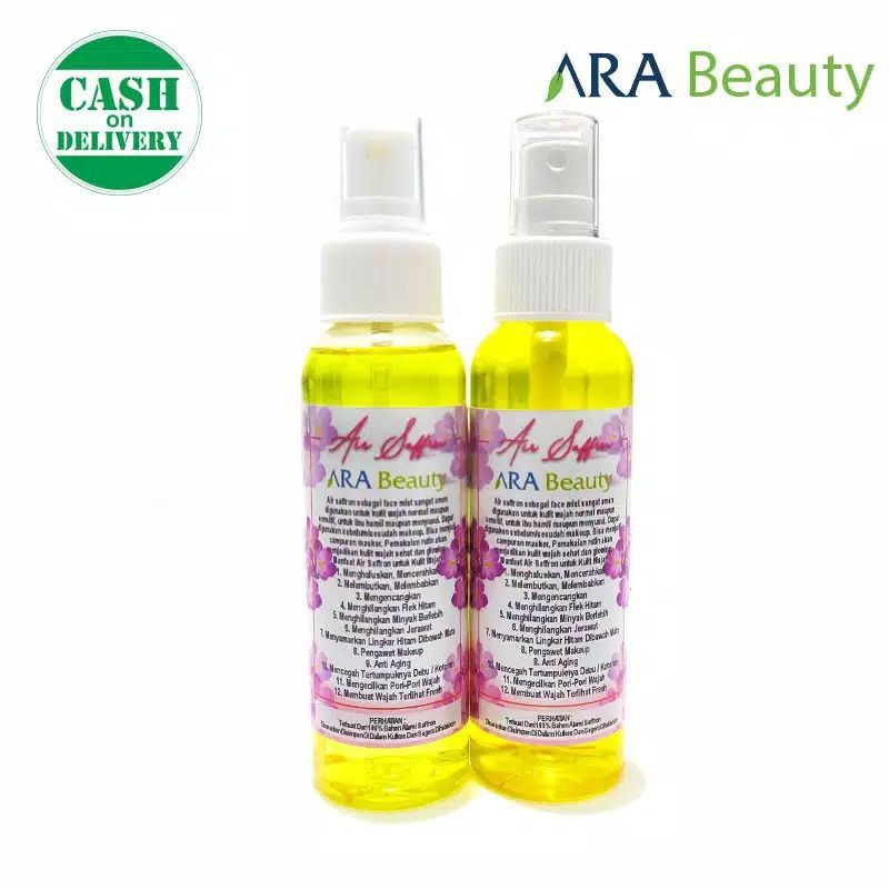 Saffron face mist Ara Beauty