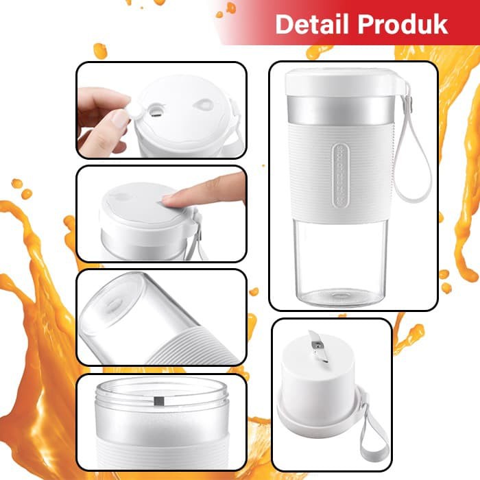 GM Bear Portable Blender USB Rechargeable Juicer Cup