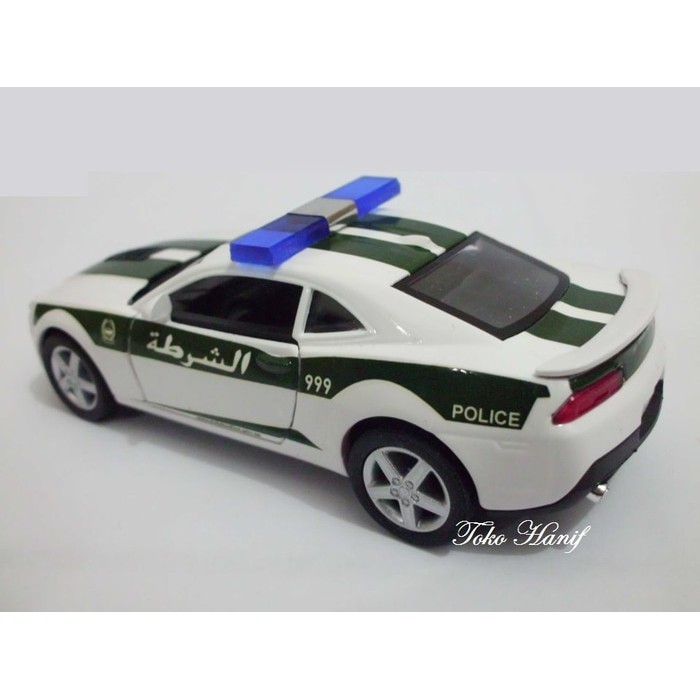 Diecast Miniatur Camaro Police Dubai