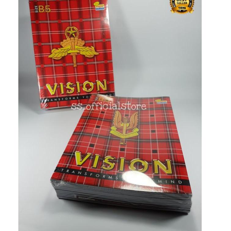 

Jangan Ketinggalan order.. BUKU TULIS VISION B5 / BUKU TULIS BOXY VISION
