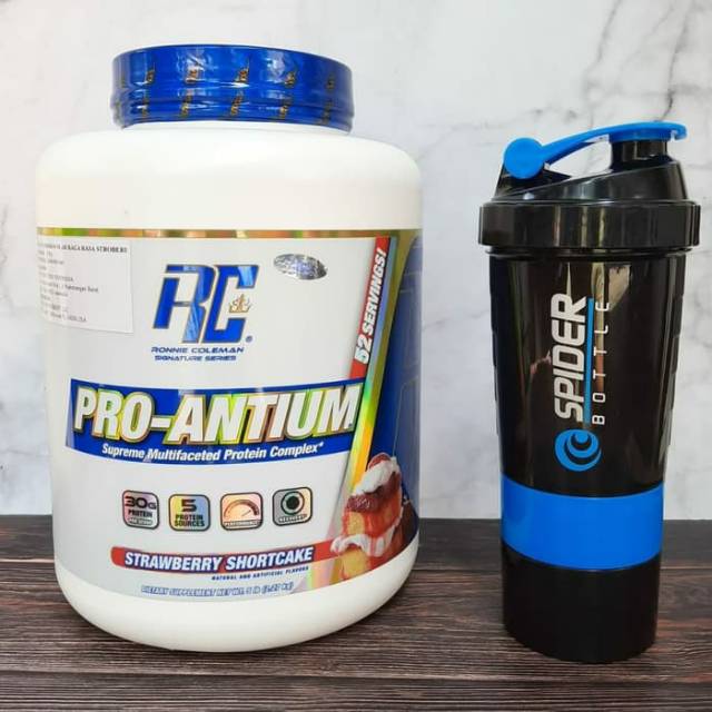 Jual RONNIE COLEMAN PRO ANTIUM PROANTIUM 5.6 LBS 5,6 LB FREE SHAKER