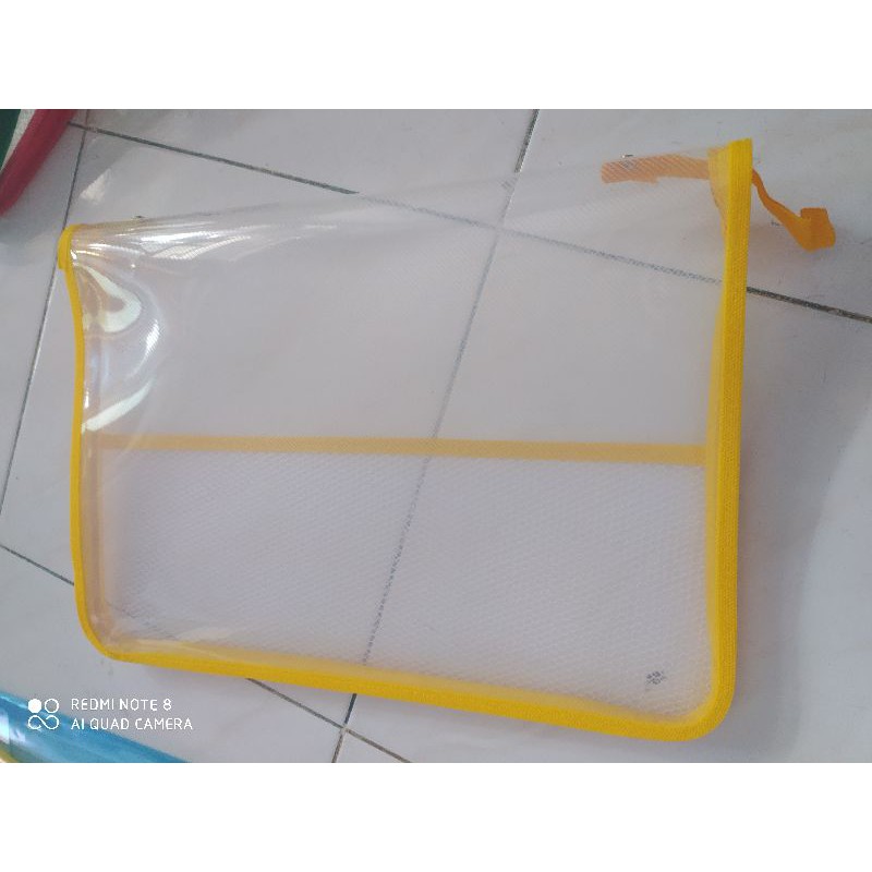 

map plastik resleting