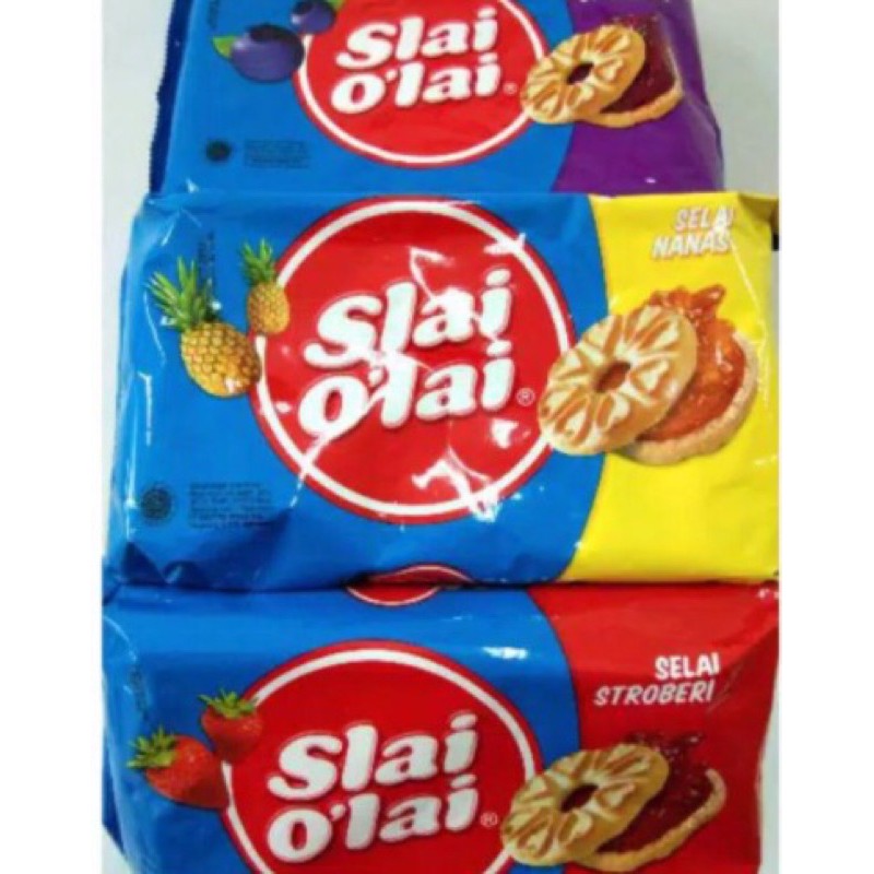 

Slai O’lai Biskuit /3 Rasa Selai