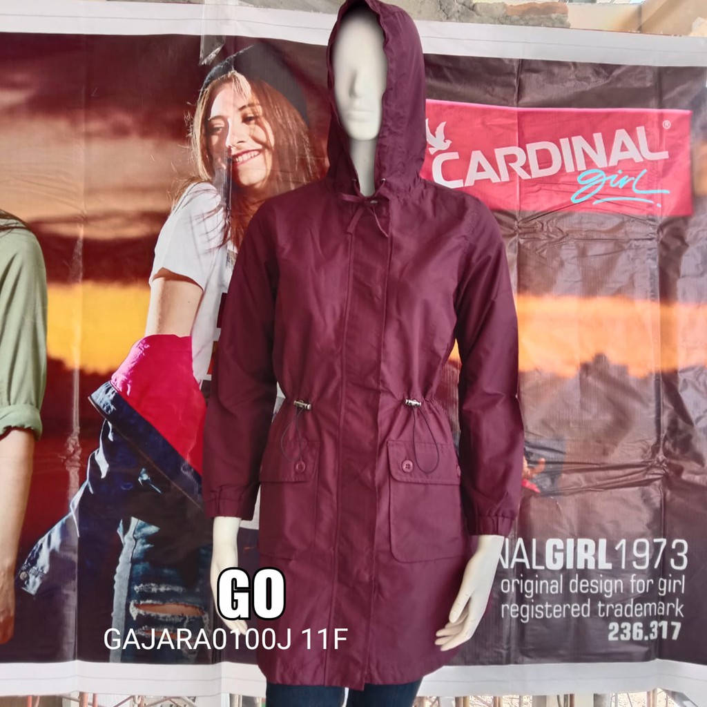 gof CARDINAL GIRL JAKET Pakaian Wanita Outerwear Sweater Jaket Perempuan Cardinal Original