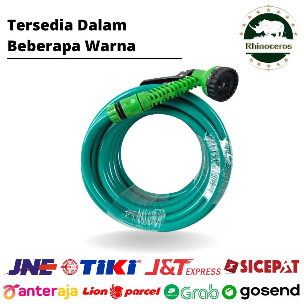 Paket Selang Air Dop dan Semprotan Air Set 5/8 inch 2mm 10 Meter Murah