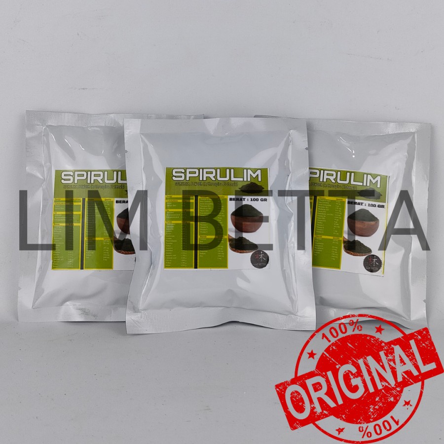 SPIRULIM 100 Gr Spirulina Powder / Spirulina Platensis