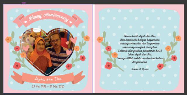 Bantal Custom Wedding Hijab Mewah