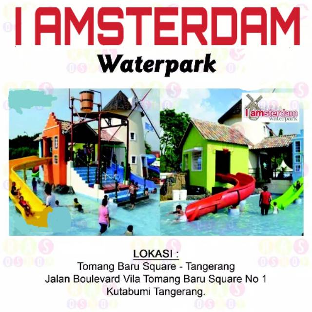 Voucher Tiket Masuk I Amsterdam Waterpark Tangerang