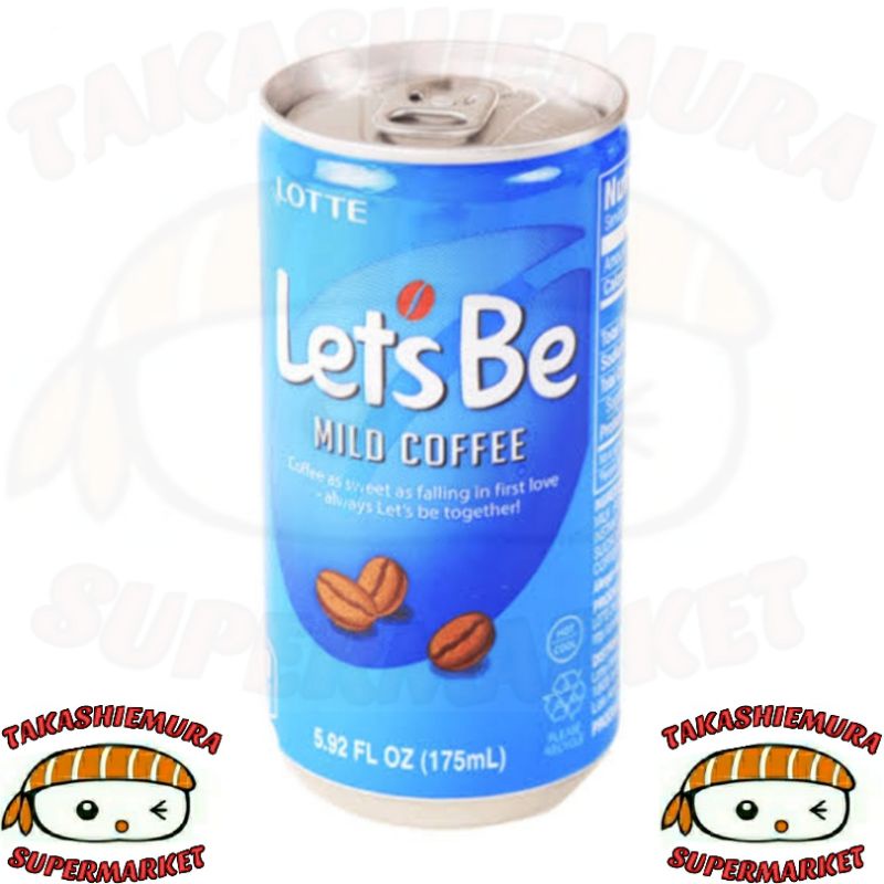 

Lotte Let's Be Mild Coffee 175ml