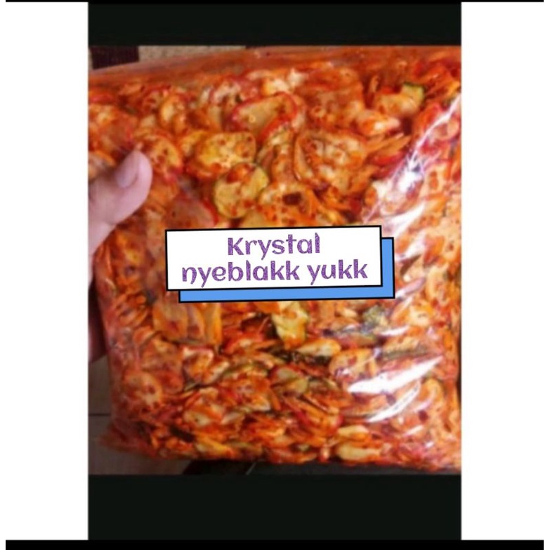 

seblak kerupuk bawang bantat daun jeruk isi 1kg