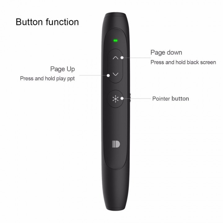 DOOSL DSIT012 Rechargeable 2.4GHz Wireless Remote Control