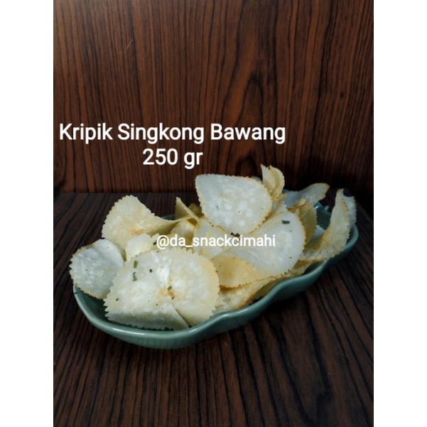 

Kripik Singkong Bawang 250 gr | Cemilan #da_snackcimahi