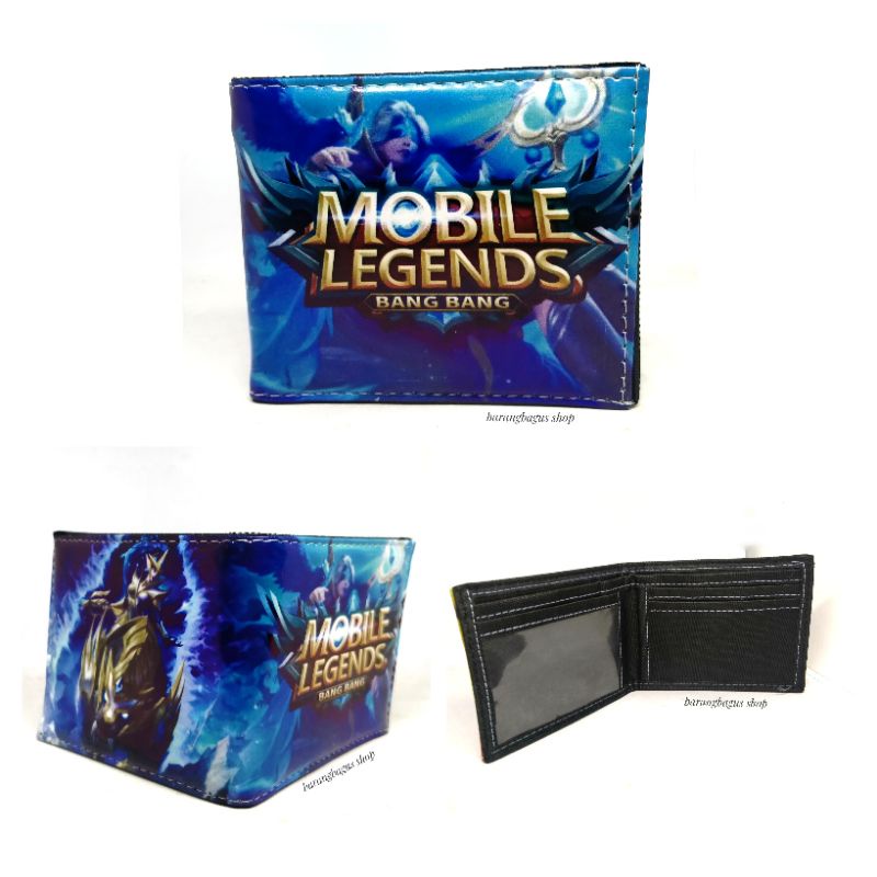 Dompet keren murah anak dewasa logo karakter game mobile legends