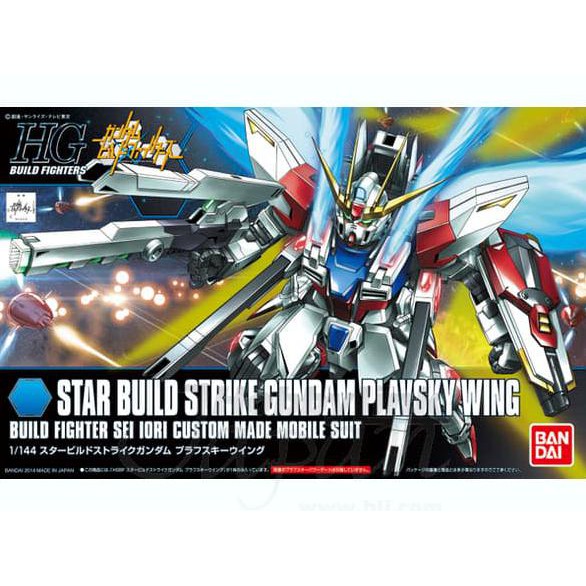 BARANG BERKUALITAS !!! HGBF 1/144 Star Build Strike Gundam Plavsky Wing