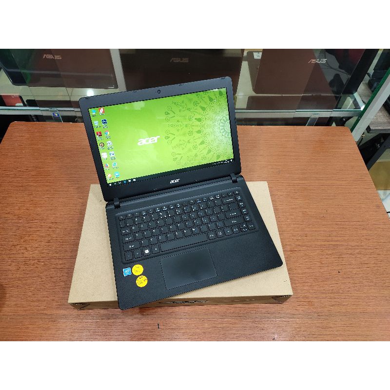 Laptop Second Acer Aspire ES1-432 HARDISK 500GB gress windows 10 terbaru WFH KANTOR KERJA KULIAH DARING