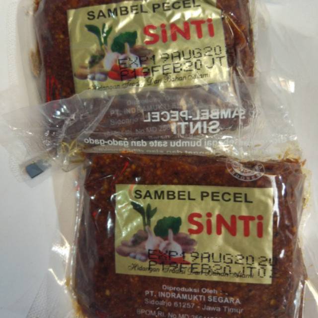 Sambel Pecel Sinti uk. Kecil