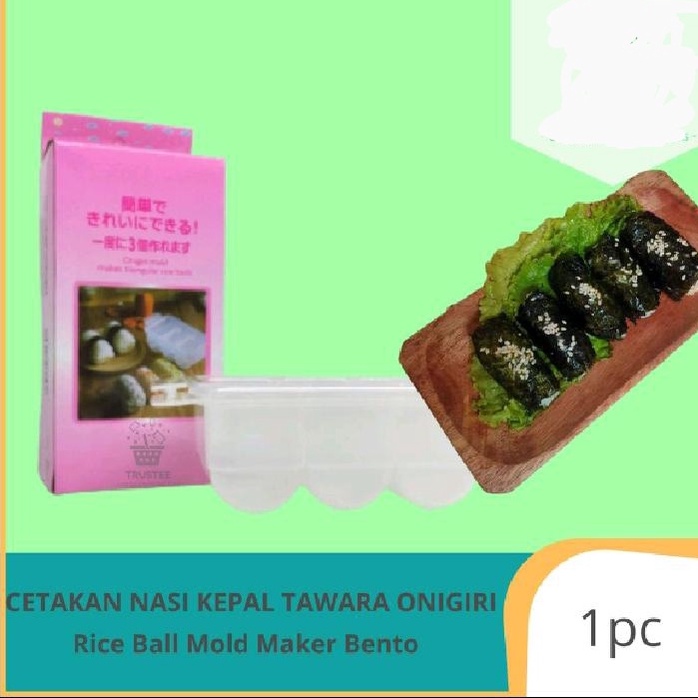 Cetakan Sushi Maker Set Roll Onigiri Nori Platter Kit Unik Alat Plastik Roller Korean Cetakan Sushi Kotak