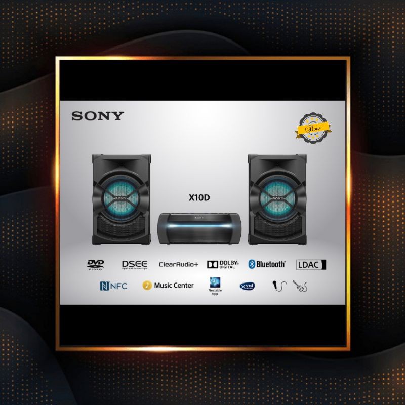 SONY SHAKE-X10D HIFI BLUETOOTH SPEAKER KARAOKE