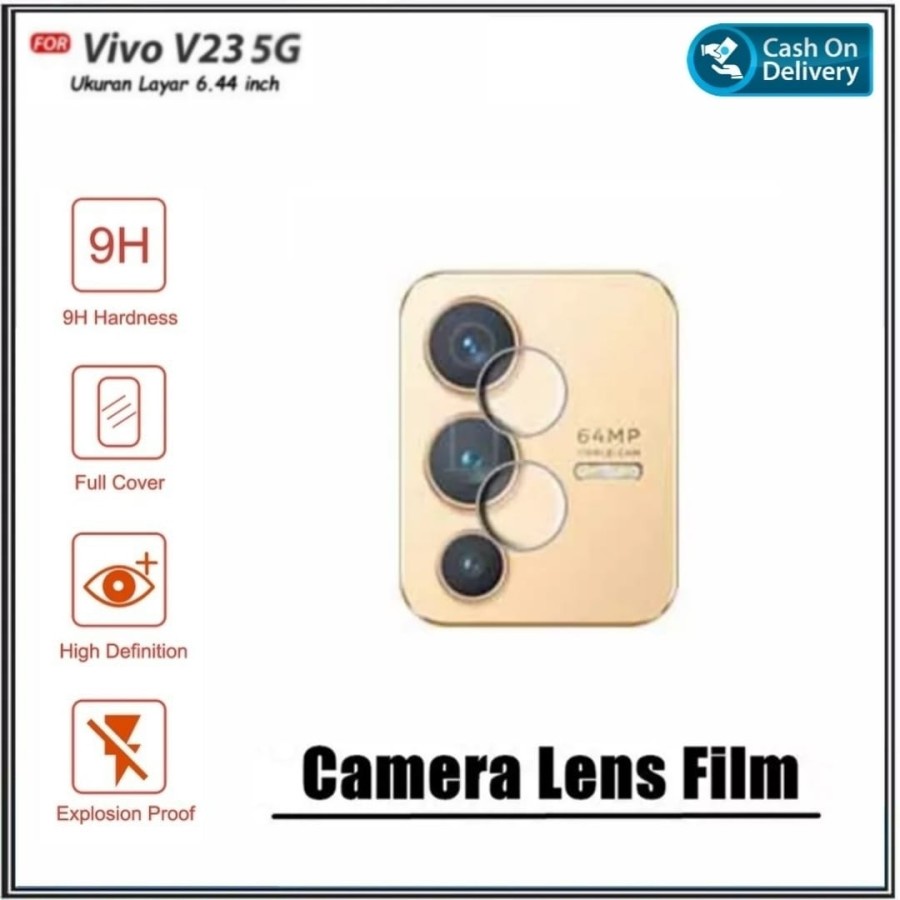 VIVO T1 5G T1 PRO 5G V25 5G V25 PRO V25E V23 5G Y33S Y12S Y12S 2021 V19 V17 PRO V15 PRO V15 TEMPERED CAMERA  ANTI GORES KAMERA CLEAR PELINDUNG KAMER BELAKANG MIKA / KACA