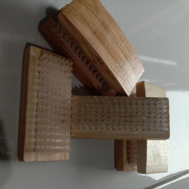 sikat cuci baju murah, kayu, lembut halus