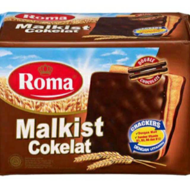 

Roma malkist coklat 153gram