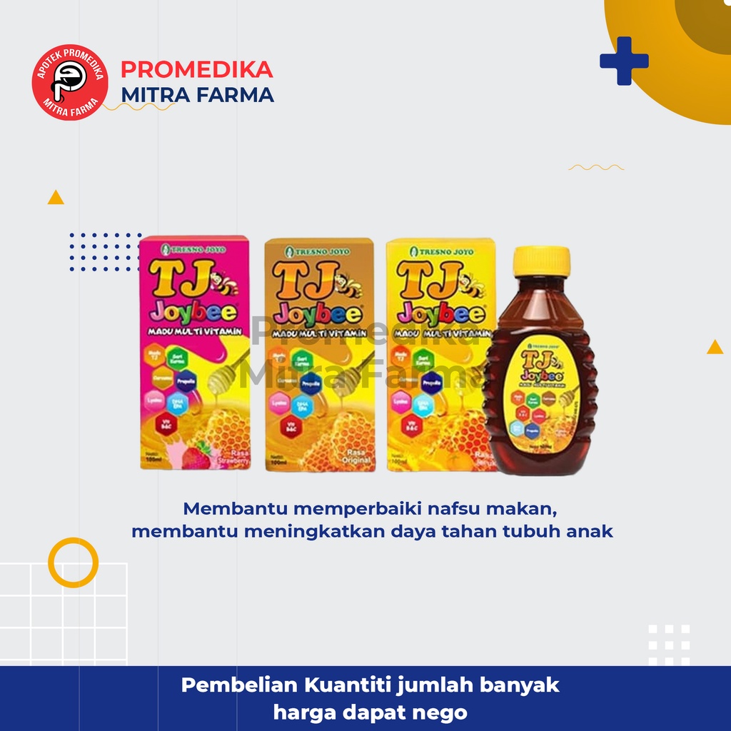 

Madu TJ Joybee 100 ml/Botol / Madu Multivitamin