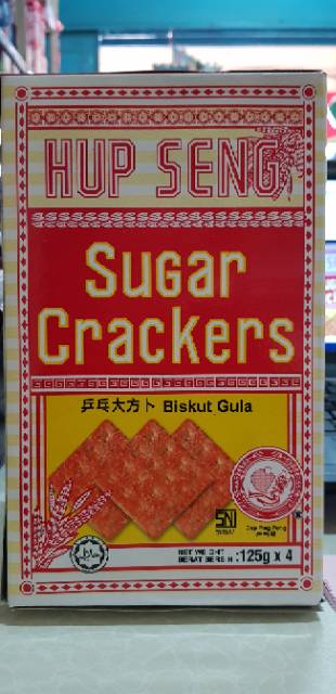 BISKUIT HUP SENG CRACKERS 428GR - HUPSENG