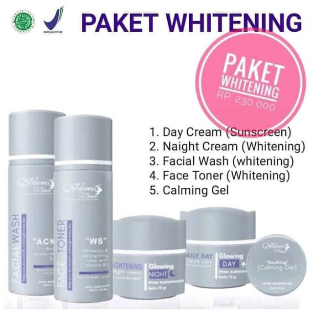 Adleeva ws whitening series glowing adleeva by adeeva skin care