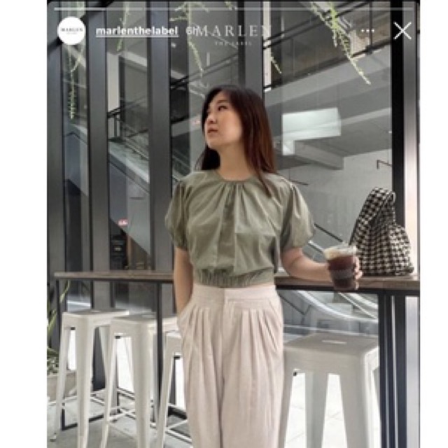 marlen the label hazel top preloved