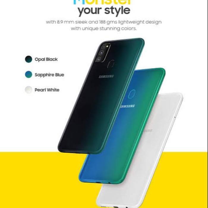 Samsung Galaxy M30S Ram 4GB Internal 64GB Garansi Resmi 1 Tahun [ HP