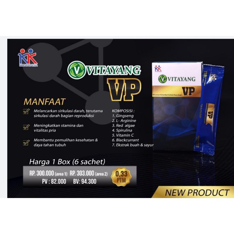 Vitayang VP SUPLEMEN VITALITAS PRIA