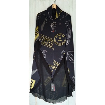 Sisesa Khimar Halmark Black