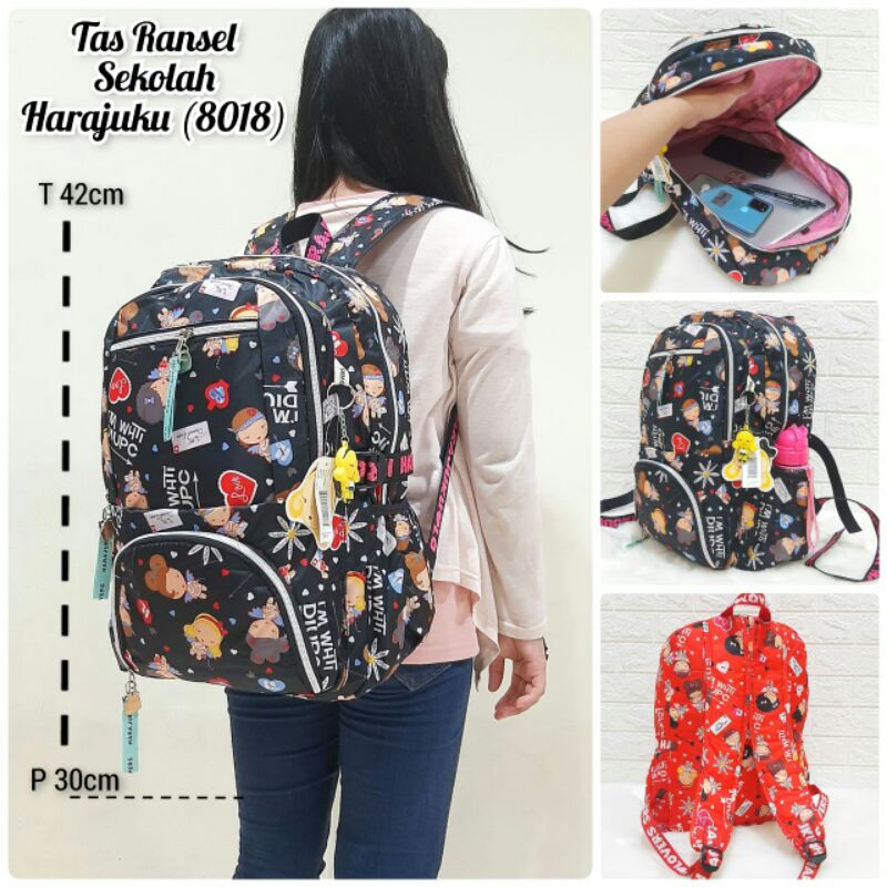 Tas Ransel Sekolah Tas Anak Sekolah Tas Ransel Anak Remaja Tas Motif Tas Import