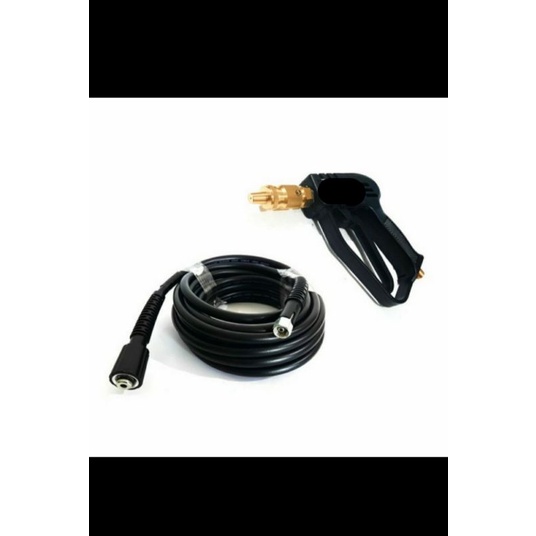 Paket Set Selang Jet Cleaner 10mtr & Gun Jet Cleaner Pendek