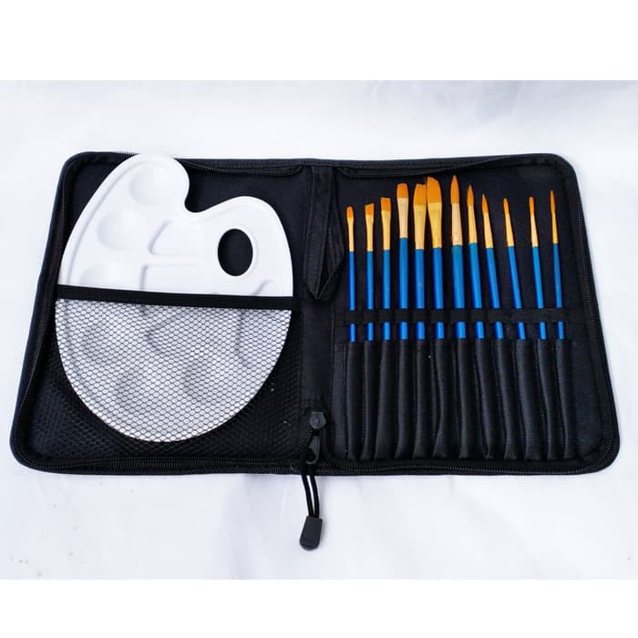 1 SET Kuas Alat Lukis Art Brush Joyko BRS 7 isi 12 pcs 