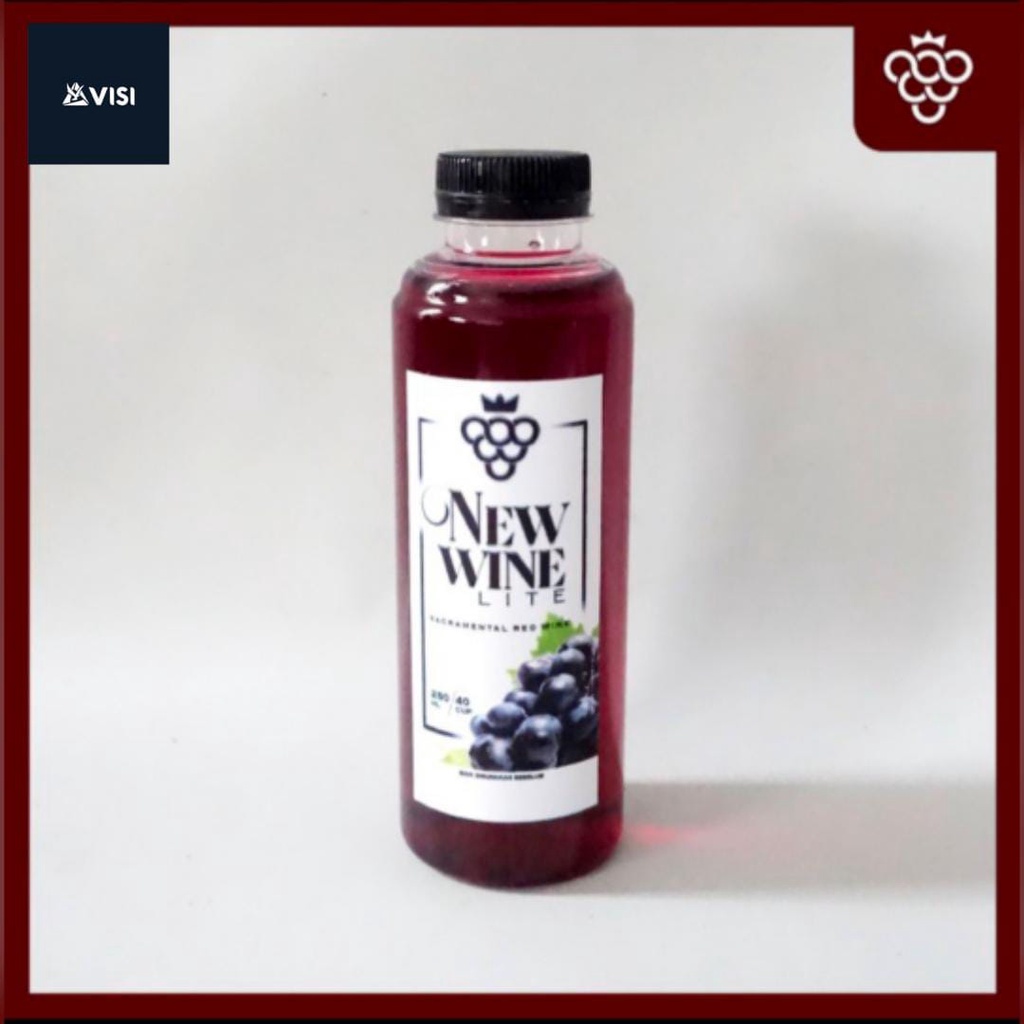 

Anggur Perjamuan Lite Botol Isi 250ml