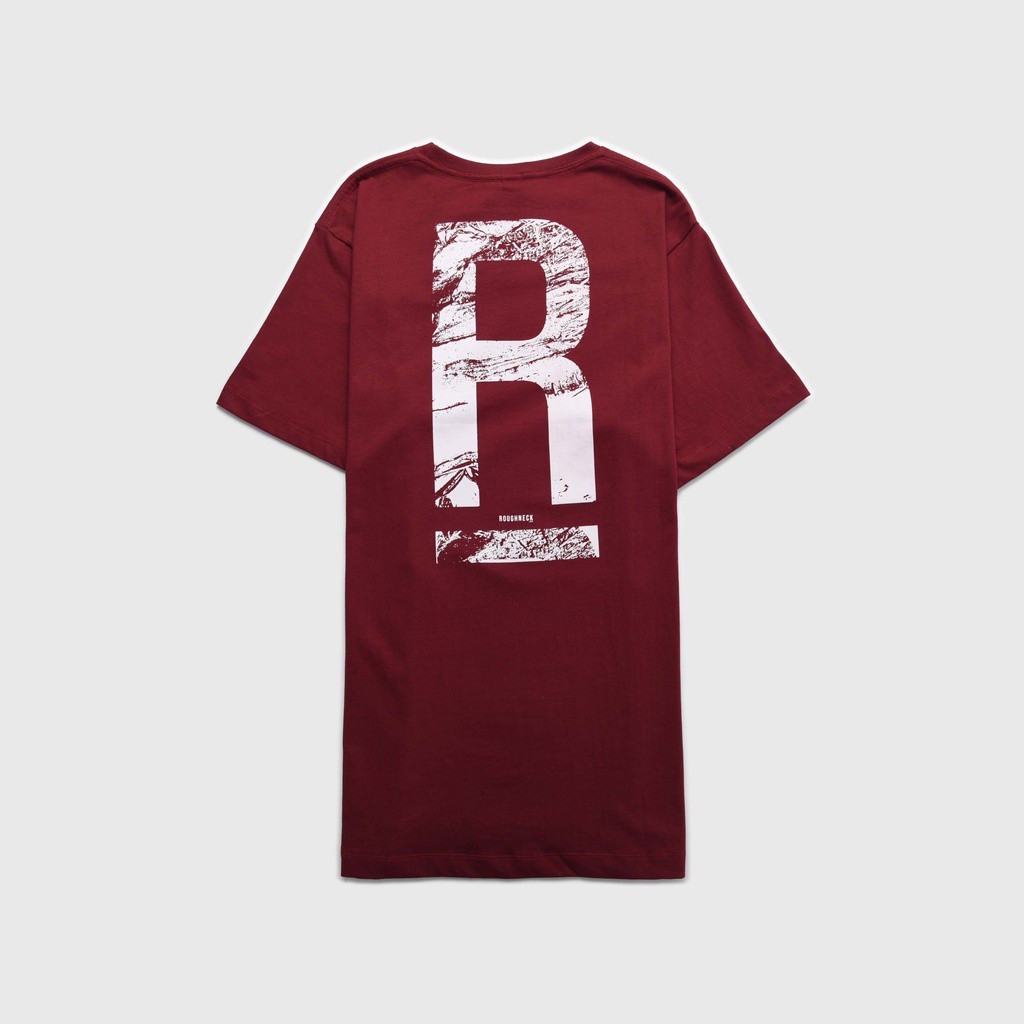 Best Seller - Roughneck T403 Maroon Scratch Tshirt / Kaos Roughneck 1991 / Baju Roughneck