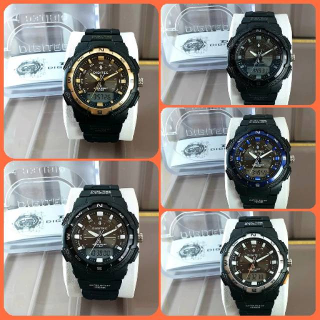 JAM TANGAN PRIA DIGITEC DG 3067T ORIGINAL ANTI AIR