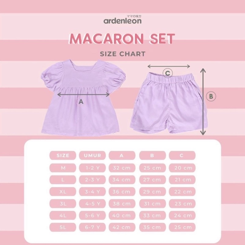 arden leon macaron set