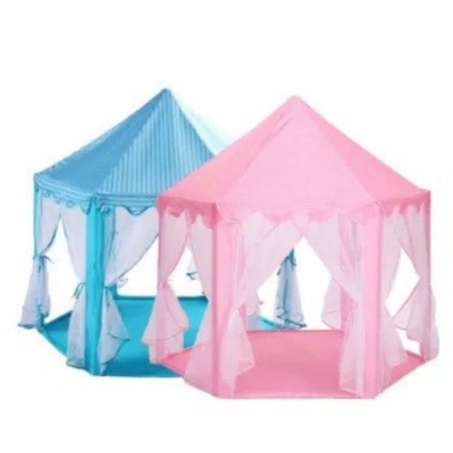 TENDA BERMAIN ANAK CAMPING LIPAT PRINCESS INDOOR OUTDOOR