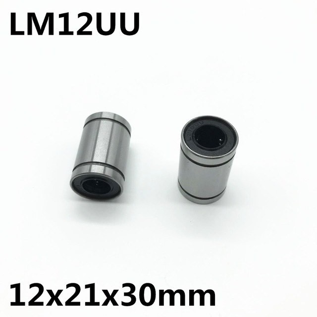 Linear bearing LM12uu 12mm od 21mm length 30mm